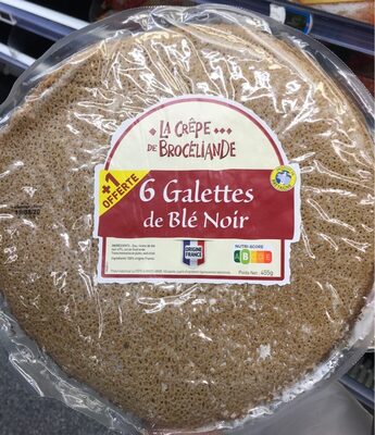 6 Galettes de blé noir