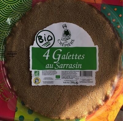4 galettes au sarrasin