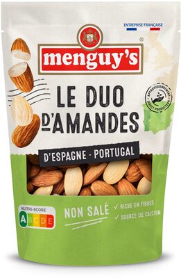Duo d'amandes d'Espagne & Portugal 140 g