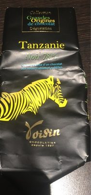 Tablette Tanzanie Noir 78%