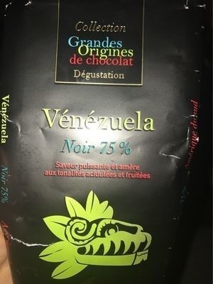 Chocolat 75% Vénézuela