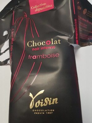 Chocolat noir framboise