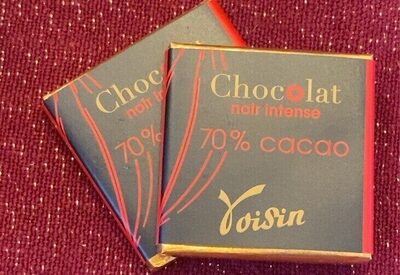 Chocolat noir intense 70% cacao