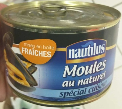 Moules au naturel