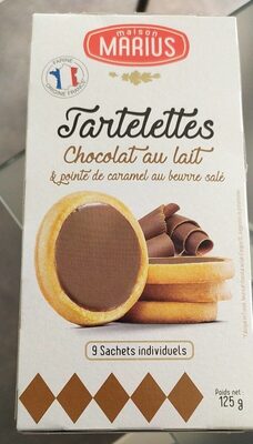 Tartelettes chocolat au lait
