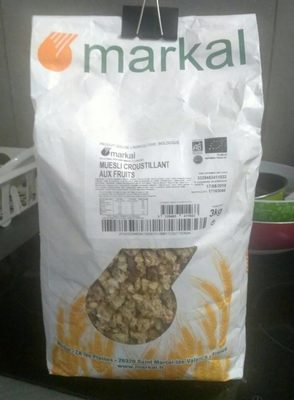 Muesli Crousti. fruits