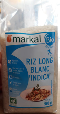 Riz long grain blanc indica