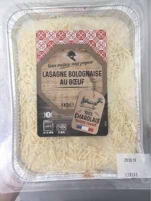 Lasagne Bolognaise au Bœuf