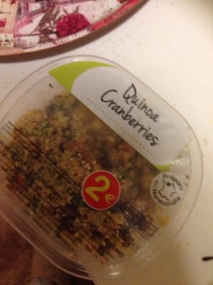Quinoa cranberries