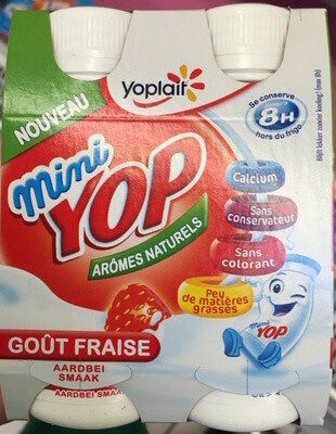 Yaourt à boire sucré aromatisé