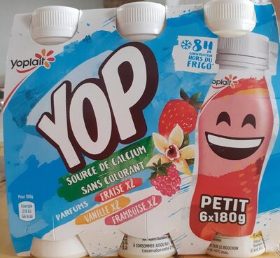 Yaourt à boire sucré aromatisé