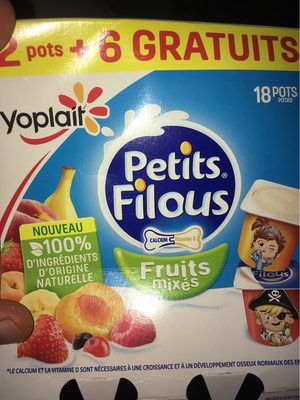 Petits Filous - Fruits mixés