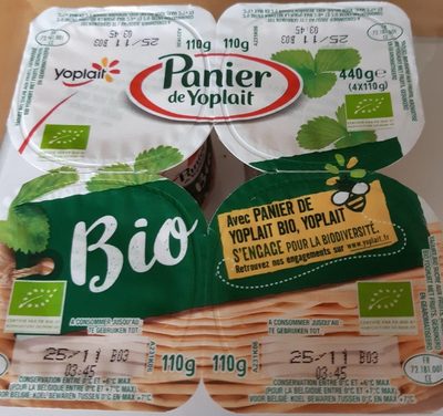 Panier de yoplait