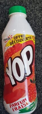 Yaourt à boire sucré aromatisé