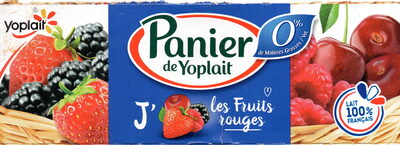 Yaourt 0% mat.gr., aux fruits, aromatisé, avec édulcorants