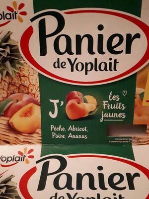 Yaourt sucré, aux fruits aromatisé