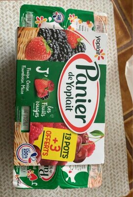 Yaourt sucré, aux fruits aromatisé