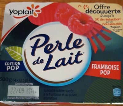 Perle de lait litchi & rose