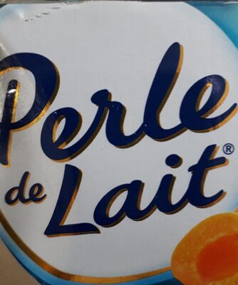 Spécialité laitière sucrée sur lit à l'abricot au miel, aromatisée
