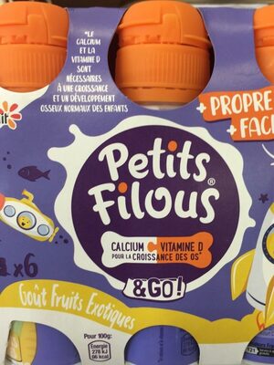 Yaourt à boire sucré aromatisé