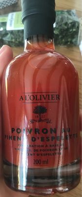 Vinaigre & Poivron piment d’espelette