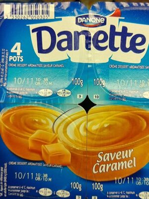 Danette saveur caramel