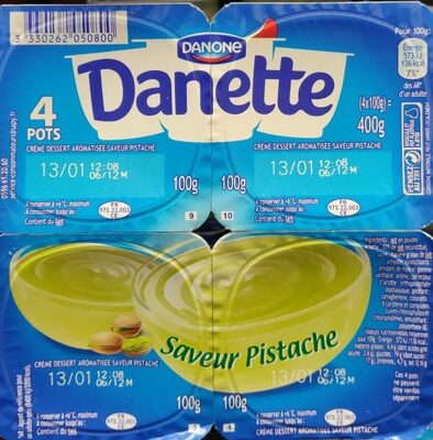 Danette pistache