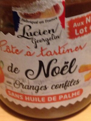 Pate a tartiner de Noël aux oranges confites