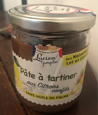Pate a tartiner aux citrons confits