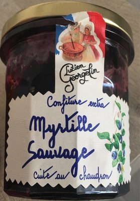 Confiture extra myrtille sauvage cuite au chaudron