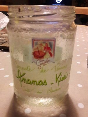 Compote de Pomme Ananas Kiwi