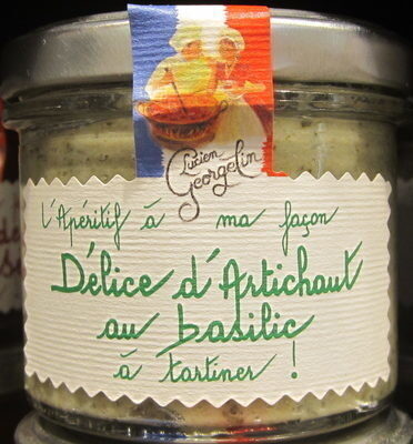 Délice d'Artichaut au Basilic à Tartiner