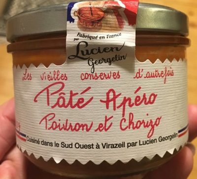 Paté apéro poivrons et chorizo