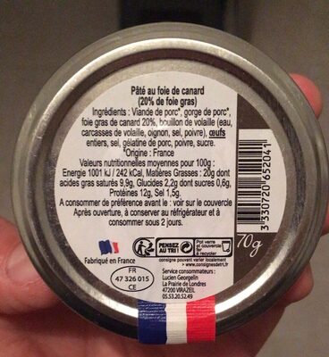 Paté du dimanche
