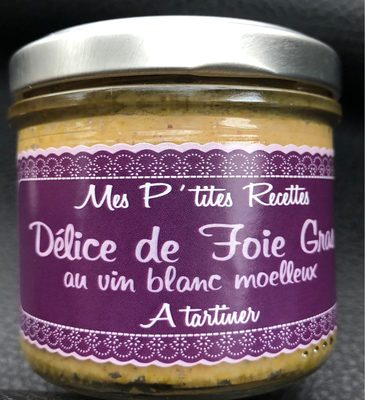 Délice de Foie Gras au Vin Blanc Moelleux à Tartiner