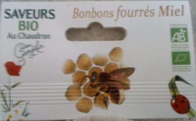 Bonbons fourrés miel