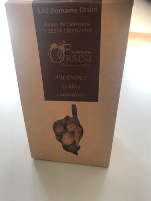 Amandes grillées caramélisées