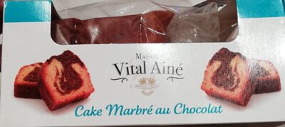 Cake marbré au chocolat