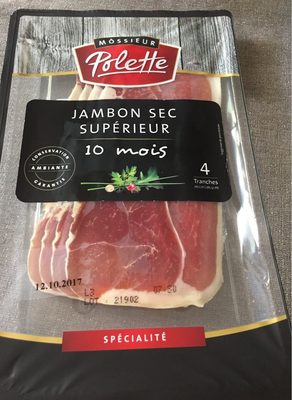 Jambon sec superieur