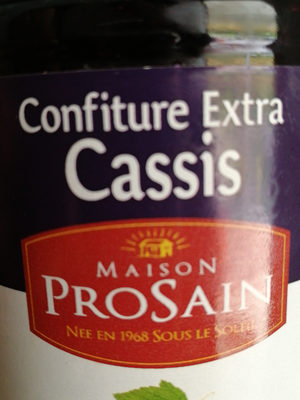 Confiture Extra Cassis