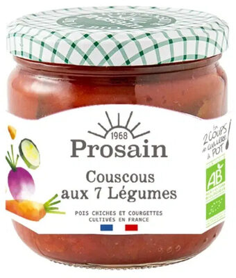 Couscous aux 7 légumes sans sel ajouté