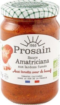 Sauce Amatricana - Tomate Cœur de Bœuf et lardons fumés