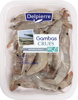 Gambas crues 30/40 400g