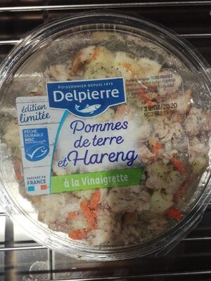 Pommes de terre et hareng à la vinaigrette