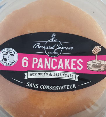 6 Pancakes, La Barquette De 132 gr