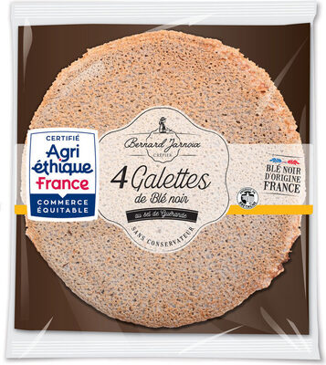 4 GALETTES DE BLE NOIR