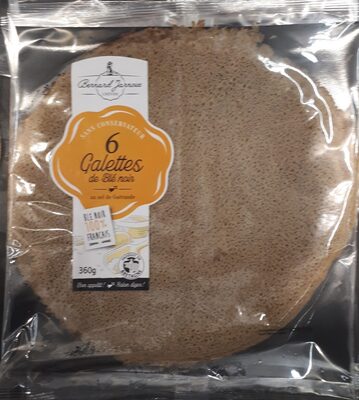 Galettes de Blé noir au sel de Guérande