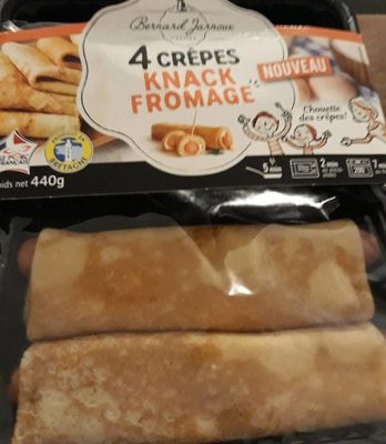 4 crêpes knack fromage
