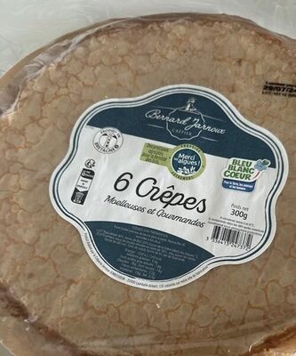 6 crêpes