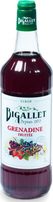 sirop de grenadine fruitée